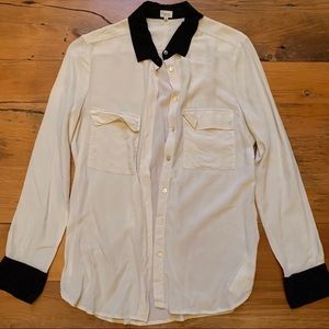 BABATON Ivory Blouse 100% Silk